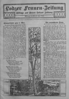 Lodzer Frauen-Zeitung: Beilage zur Neuen Lodzer Zeitung 30 kwiecień 1913