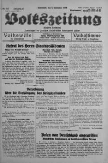 Volkszeitung 2 wrzesień 1939 nr 242