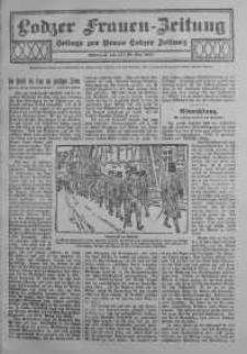 Lodzer Frauen-Zeitung: Beilage zur Neuen Lodzer Zeitung 28 maj 1913