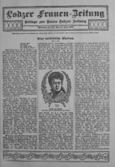 Lodzer Frauen-Zeitung: Beilage zur Neuen Lodzer Zeitung 11 czerwiec 1913
