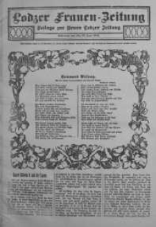 Lodzer Frauen-Zeitung: Beilage zur Neuen Lodzer Zeitung 25 czerwiec 1913