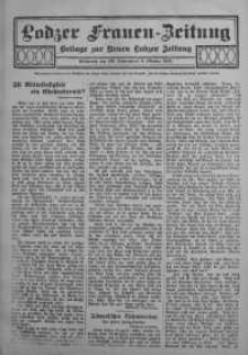 Lodzer Frauen-Zeitung: Beilage zur Neuen Lodzer Zeitung 8 październik 1913