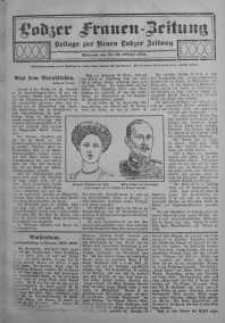 Lodzer Frauen-Zeitung: Beilage zur Neuen Lodzer Zeitung 22 październik 1913