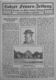 Lodzer Frauen-Zeitung: Beilage zur Neuen Lodzer Zeitung 12 listopad 1913