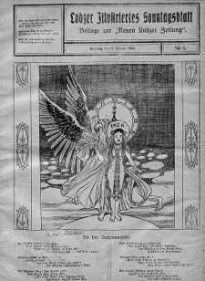Lodzer Illustriertes Sonntagsblatt: Beliage zur ,,Neuen Lodzer Zeitung" 3 styczeń 1926 nr 1