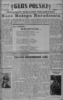 Głos Polski : dziennik polityczny, społeczny i literacki 24 grudzień 1928 nr 355