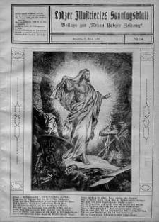 Lodzer Illustriertes Sonntagsblatt: Beliage zur ,,Neuen Lodzer Zeitung" 4 kwiecień 1926 nr 14