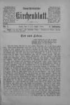Evangelisch-Lutherisches Kirchenblatt 3 kwiecień 1886 nr 7