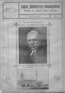 Lodzer Illustriertes Sonntagsblatt: Beliage zur ,,Neuen Lodzer Zeitung" 6 czerwiec 1926 nr 23