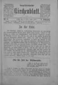 Evangelisch-Lutherisches Kirchenblatt 3 czerwiec 1886 nr 11