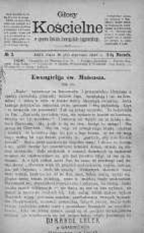 Głosy Kościelne w sprawie Kościoła Ewangelicko-Augsburskiego 19 styczeń 1888 nr 2