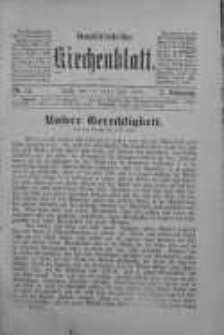 Evangelisch-Lutherisches Kirchenblatt 19 lipiec 1886 nr 14
