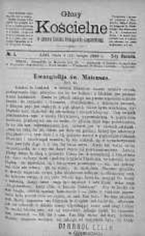 Głosy Kościelne w sprawie Kościoła Ewangelicko-Augsburskiego 3 luty 1888 nr 3