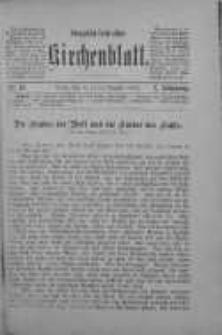 Evangelisch-Lutherisches Kirchenblatt 3 sierpień 1886 nr 15