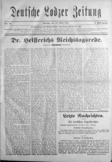 Deutsche Lodzer Zeitung 14 marzec 1915 nr 35