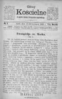 Głosy Kościelne w sprawie Kościoła Ewangelicko-Augsburskiego 18 kwiecień 1888 nr 8