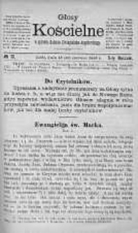 Głosy Kościelne w sprawie Kościoła Ewangelicko-Augsburskiego 18 czerwiec 1888 nr 12