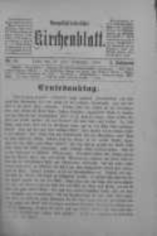 Evangelisch-Lutherisches Kirchenblatt 18 wrzesień 1886 nr 18