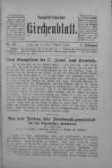 Evangelisch-Lutherisches Kirchenblatt 3 październik 1886 nr 19