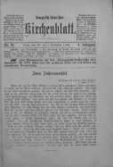 Evangelisch-Lutherisches Kirchenblatt 19 grudzień 1886 nr 24