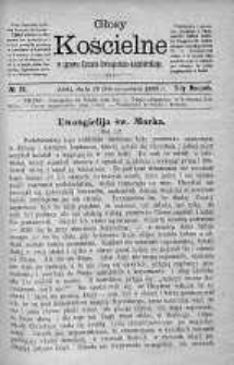 Głosy Kościelne w sprawie Kościoła Ewangelicko-Augsburskiego 18 wrzesień 1888 nr 18