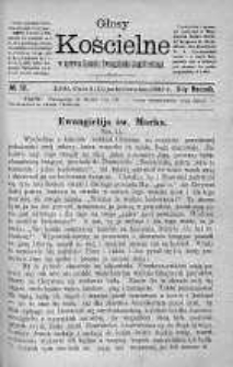 Głosy Kościelne w sprawie Kościoła Ewangelicko-Augsburskiego 3 październik 1888 nr 19