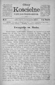 Głosy Kościelne w sprawie Kościoła Ewangelicko-Augsburskiego 3 listopad 1888 nr 21