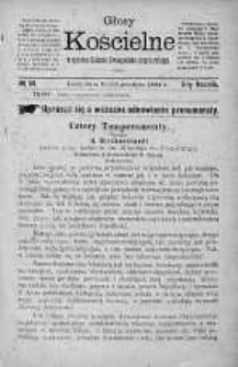 Głosy Kościelne w sprawie Kościoła Ewangelicko-Augsburskiego 19 grudzień 1888 nr 24