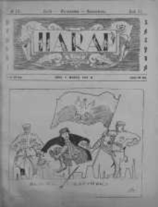 Harap. Tygodnik Humorystyczno-Satyryczny 9 marzec 1919 nr 10