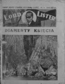 Lord Lister: tajemniczy nieznajomy 1937 nr 6