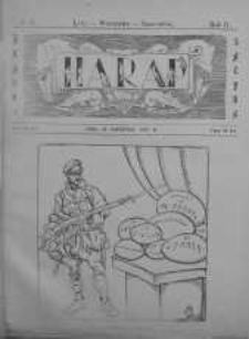 Harap. Tygodnik Humorystyczno-Satyryczny 20 kwiecień 1919 nr 16