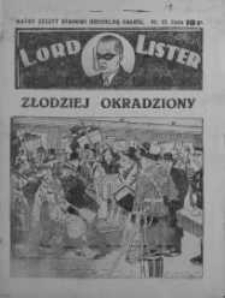 Lord Lister: tajemniczy nieznajomy 1938 nr 13