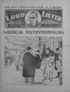 Lord Lister: tajemniczy nieznajomy 1938 nr 14