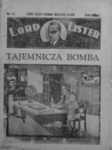 Lord Lister: tajemniczy nieznajomy 1938 nr 17