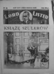 Lord Lister: tajemniczy nieznajomy 1938 nr 29