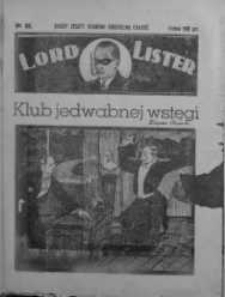 Lord Lister: tajemniczy nieznajomy 1938 nr 32