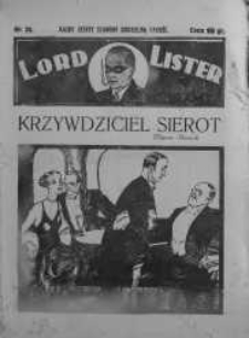 Lord Lister: tajemniczy nieznajomy 1938 nr 35