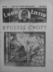 Lord Lister: tajemniczy nieznajomy 1938 nr 43