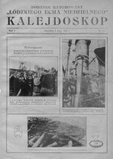Kalejdoskop. Dodatek ilustrowany "Łódzkiego Echa Niedzielnego" 3 maj 1925 nr 13