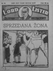 Lord Lister: tajemniczy nieznajomy 1938 nr 57