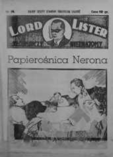 Lord Lister: tajemniczy nieznajomy 1938 nr 59