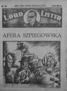 Lord Lister: tajemniczy nieznajomy 1939 nr 64