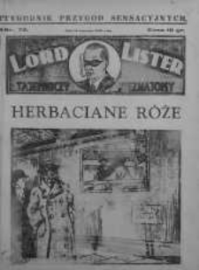 Lord Lister: tajemniczy nieznajomy 13 kwiecień 1939 nr 75