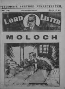Lord Lister: tajemniczy nieznajomy 20 kwiecień 1939 nr 76