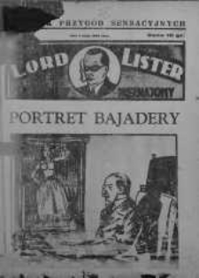 Lord Lister: tajemniczy nieznajomy 4 maj 1939 nr 78