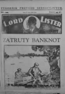 Lord Lister: tajemniczy nieznajomy 18 maj 1939 nr 80