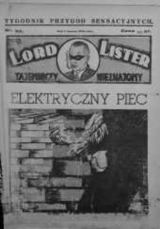 Lord Lister: tajemniczy nieznajomy 1 czerwiec 1939 nr 82