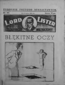 Lord Lister: tajemniczy nieznajomy 15 czerwiec 1939 nr 84