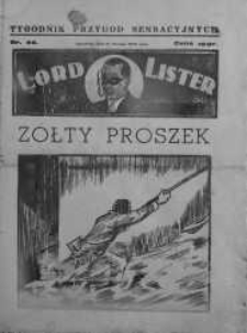 Lord Lister: tajemniczy nieznajomy 17 sierpień 1939 nr 93