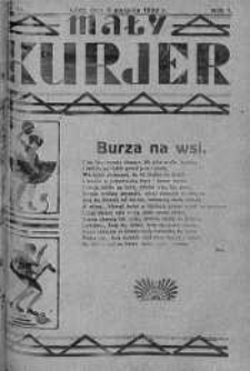 Mały Kurier: dodatek do ,,Kuriera Łódzkiego" 9 sierpień 1930 nr 12